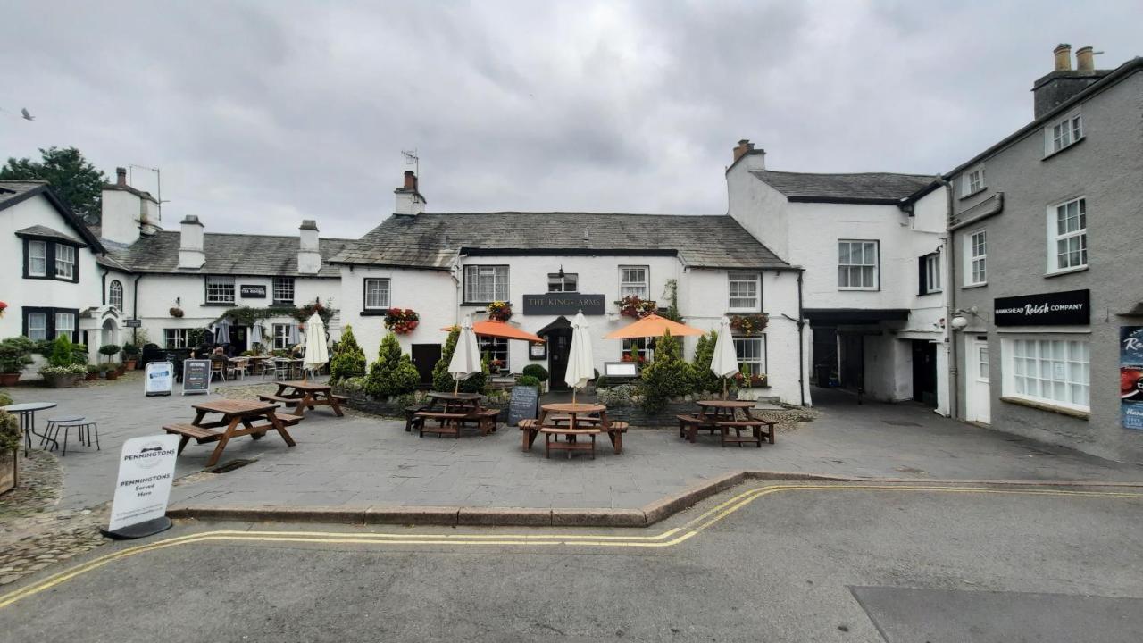 Kings Arms Hotel Hawkshead Bagian luar foto